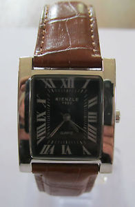 【送料無料】腕時計　ウォッチ　クオーツアラームペンダントkienzle 1822 * rectangular * seora cuarzo reloj * colgante marrn