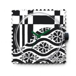【送料無料】腕時計　ウォッチ　アラームパターンミックススタンプstamps relojpattern mix, stamps