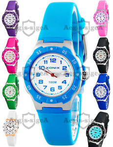 【送料無料】腕時計　ウォッチ　アナログバックライトreloj de pulseraniosxonix wr100manalog, luz de fondo