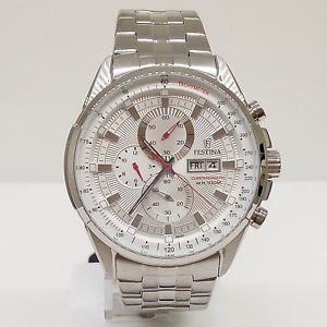 【送料無料】腕時計　ウォッチ　リリースorologio festina f68441 crono quadrante bianco acciaio giorno data uomo