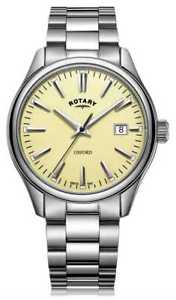 【送料無料】腕時計　ウォッチ　オックスフォードロータリーステンレススチールブレスレットrotary brazalete oxford de acero inoxidable para gb0509232 relojes 19