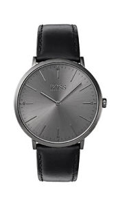 【送料無料】腕時計　ウォッチ　ボスマンアナログホライゾンブラックレザーboss horizon reloj hombre 1513540 analgico cuero negro