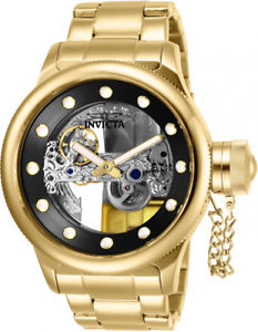 【送料無料】腕時計　ウォッチ　ダイバーロシアスチールinvicta hombres buceador ruso automtico 100m color dorado reloj acero｜hokushin