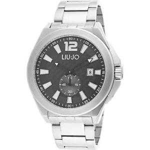 【送料無料】腕時計　ウォッチ　リュジョラグジュアリーorologio uomo liu jo luxury temple tlj891 bracciale acciaio nero