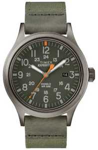 【送料無料】腕時計　ウォッチ　スカウトグリーンファブリックベルトウォッチtimex expedition scout correa de tela verde tw4b14000d7pf relojes