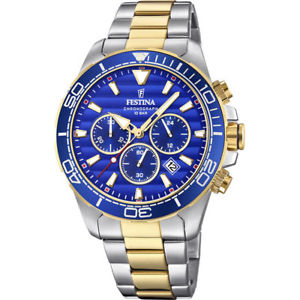 【送料無料】腕時計　ウォッチ　クロノスポーツエリアnuevo festina por hombre chrono sport f203632 bicolorazul esfera
