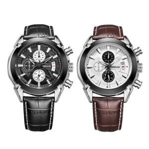 【送料無料】腕時計　ウォッチ　スポーツクォーツレザーストラップ2xbaogela relojes de pulsera de cuarzo de deporte correa de cuero informalb1s8
