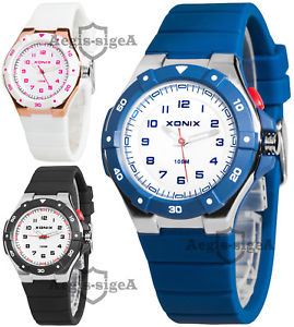【送料無料】腕時計　ウォッチ　アナログクォーツバックライトメートルreloj de pulsera analgiconios xonix, cuarzo, luz de fondo, resistente al agua 100 m