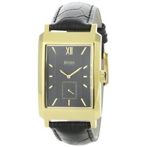 【送料無料】腕時計　ウォッチ　ヒューゴボスブラックレザーナイツアクリルreloj de cuarzo hugo boss 1512434 caballeros negro cuero 302mm fecha de acrlico