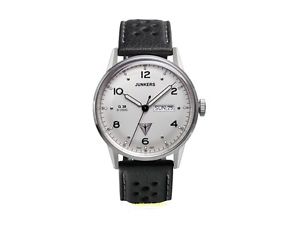 【送料無料】腕時計　ウォッチ　ｍアラームjunkers reloj de cuarzo 69441 reloj hombre con fecha da de la semana 100m impermeable