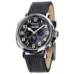 【送料無料】腕時計　ウォッチ　フルカレンダーオーロラingersoll automatik reloj de pulsera aurora in1917sbk llena calendario pvp 399