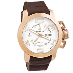 【送料無料】腕時計　ウォッチ　グランドスイスピンクゴールドクロックmetalch chronometrie grand ahora automtico oro rosa reloj de hombre suizo
