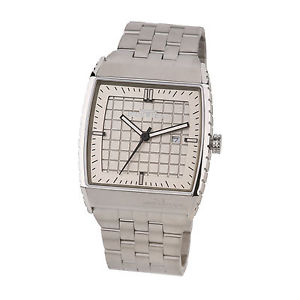 【送料無料】腕時計　ウォッチ　ステンレスデザインセントernstes design reloj de pulsera para hombre pantalla fecha acero inox u017 st