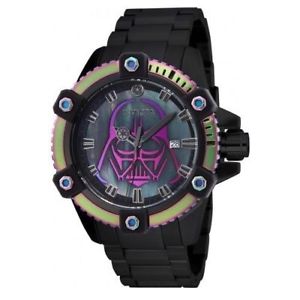 【送料無料】腕時計 ウォッチ マンスターウォーズダースベイダーアラームnuevo hombre invicta 26558 star wars darth vader negro automtico le 48mm reloj|hokushin