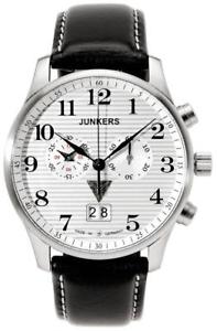 【送料無料】腕時計 ウォッチ ジュクロノグラフjunkers chronograph iron annie ju 52 plateados wellblechdesign|hokushin