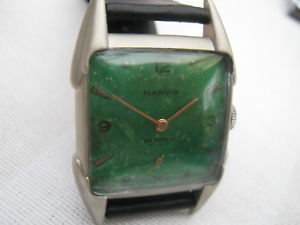 【送料無料】腕時計 ウォッチ マーヴィンmarvin vintageuhr, esfera verde, fbrica 520 bj aprox 1955|hokushin