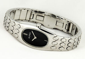 【送料無料】腕時計　ウォッチ　レディスタイリッシュウォッチスイスステンレススチールovalados alfex seora elegante reloj swiss made completamente de acero inoxidable