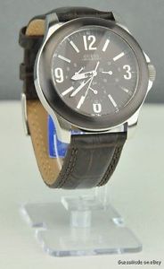 【送料無料】腕時計　ウォッチ　オリジナルウォッチnueva y elegante 100 original hombres reloj guess cuero marrn multifunctions