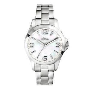 【送料無料】腕時計　ウォッチ　オリバーレディースステンレススチールsoliver reloj de pulsera seoras acero inox so3681mq
