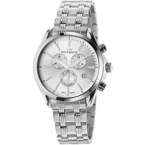 【送料無料】腕時計　ウォッチ　フィリップクロノグラフスイスorologio philip watch blaze r8273995001 cronografo acciaio watch swiss silver｜hokushin