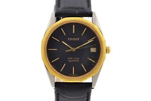 【送料無料】腕時計 ウォッチ ビンテージティソvintage tissot pr100 chapado en oro cuarzo reloj de hombre 216|hokushin
