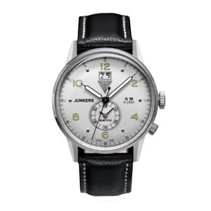 【送料無料】腕時計 ウォッチ クォーツデュアルタイムシルバーjunkers g38 cuarzo, 69404, dual time, plata|hokushin