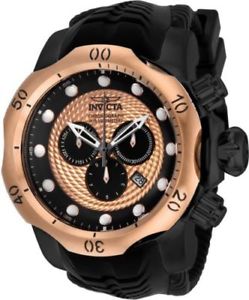 【送料無料】腕時計　ウォッチ　クロノグラフブラックステンレススチールウォッチ20445 invicta hombres venom crongrafo 1000m acero inoxidable negro reloj de｜hokushin