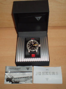 【送料無料】腕時計　ウォッチ　ジュクォーツボックスjunkers cabina ju52 614407304, cuarzo reloj, 5 atm impermeable, box｜hokushin