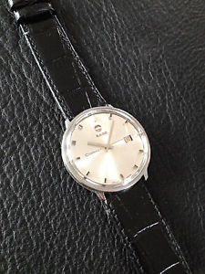 【送料無料】腕時計　ウォッチ　ネットワークステンレススチールビンテージrado cosmic astronauta comandante red date eta just acero inoxidable vintage 70er top