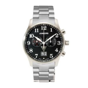 【送料無料】腕時計　ウォッチ　ジュアニークオーツクロノグラフブラックjunkers iron annie ju52 cuarzo, 6686m2, chronograph, negro 50,388円