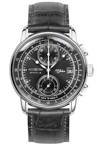 【送料無料】腕時計　ウォッチ　ツェッペリンアラームクロノグラフツェッペリンクロノzeppelin reloj hombre crongrafo 100 aos zeppelin ed 1 chrono 86702｜hokushin