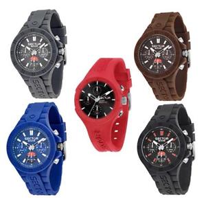 【送料無料】腕時計 ウォッチ セクターシリコンブルネロメートルorologio uomo sector steeltouch multifunzione silicone blu nero colorato 100mt