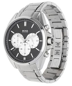 【貨物輸送無料】ウオッチ ご覧なさる ヒューゴボスクロノグラフシルバーhugo boss seores reloj pulsera chronograph plata 1512883