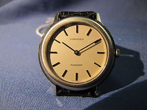 【貨物輸送無料】ウオッチ ご覧なさる ヌオーヴォlongines flagship orologio インチ acciaio meccanico nuovo, nos 210