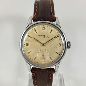 【送料無料】腕時計　ウォッチ　カサorologio zenith sporto a carica manuale cal1266 cassa cromata fondello acciaio
