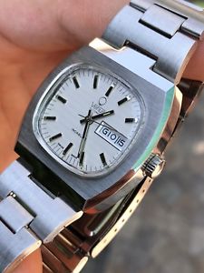 【貨物輸送無料】ウオッチ ご覧なさる ビンテージホワイトスチールミリクロックvintage venus reloj automtico para hombre eta 2789 acero 36粍 blanco