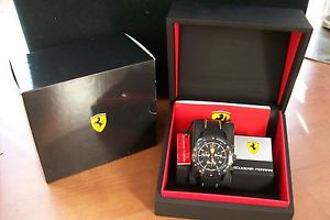 【貨物輸送無料】ウオッチ ご覧なさる クロノグラフスクーデリアフェラーリクロノクロノグラフorologio uomo cronografo scuderia ferrari codice 鉄07ipbbk crono chronograph