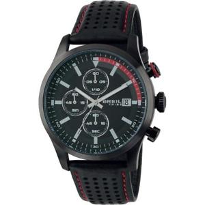 【送料無料】腕時計　ウォッチ　ドリフトクロノペレネロロッソサブメートルorologio uomo breil tribe drift ew0414 chrono pelle nero rosso sub 50mt｜hokushin