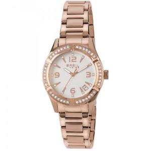 【送料無料】腕時計 ウォッチ アラームシックステンレススチールブレスレットローズスワロフスキーreloj mujer breil tribe cest chic ew0271 pulsera acero rose swarovski