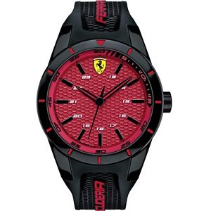 【送料無料】腕時計 ウォッチ テンポスクーデリアフェラーリレッドヌオーヴォorologio solo tempo uomo scuderia ferrari red rev fer0830248 originale nuovo