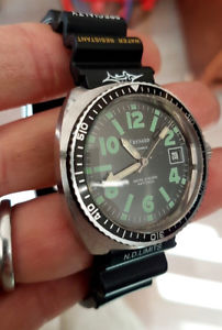 腕時計 ウォッチ ドダイバーウォッチmontre de plonge fresard automatic 21 rubis diver watch 腕時計 ウォッチ ドダイバーウォッチmontre de plonge fresard automatic 21 rubis diver watch