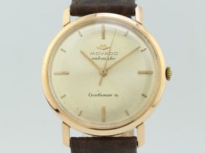 【送料無料】腕時計　ウォッチ　ゴールドmovado gentleman automatic gold