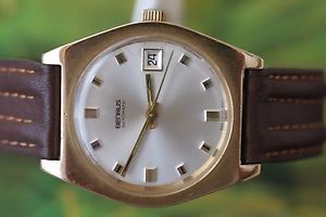 【送料無料】腕時計　ウォッチ　スイスカレンダージュエリーbenrus gran chapado en oro reloj suizo automtico 25 joyas con calendario