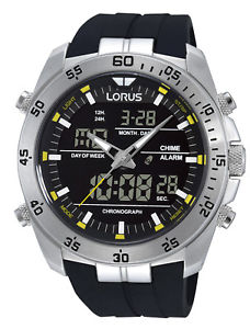 【送料無料】腕時計 ウォッチ クロノグラフクロノアラームlorus reloj hombre crongrafo chrono rw619ax9