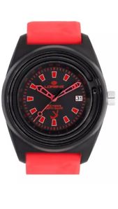 【送料無料】腕時計　ウォッチ　サブネットワークorologio lorenz depth gauge sub apnea con profondimetro red scontatissimo nuovo