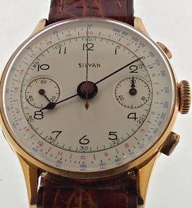 【送料無料】腕時計　ウォッチ　クロノｋゴールドsilyan chrono anni 40 oro 18k