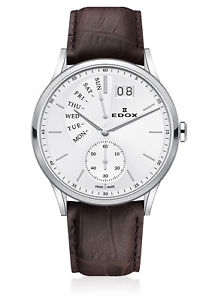 【送料無料】腕時計　ウォッチ　レクォーツアインデーedox les vauberts day de postconsumo grande fecha cuarzo 34500 3 ain