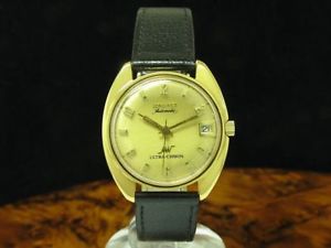 【送料無料】腕時計　ウォッチ　ウルトラｋｔゴールドコートアラームlongines ultra chron 10kt gold abrigo automatic reloj hombreref 2891431