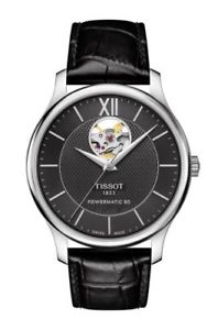 【送料無料】腕時計　ウォッチ　ティソオープンハートtissot tradicin powermatic 80 open heart t0639071605800