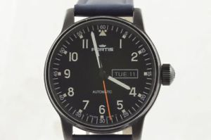 【送料無料】腕時計　ウォッチ　フォルティスアラームパイロットステンレススチールfortis reloj pilotos 59518158 para hombre 40mm acero da fecha automtico